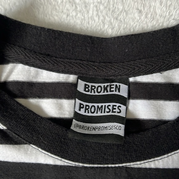 Broken Promises Striped Long Sleeve - Picture 3 of 4